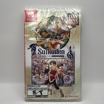 Suikoden I 1 2 II HD Remaster Day One Edition Nintendo Switch