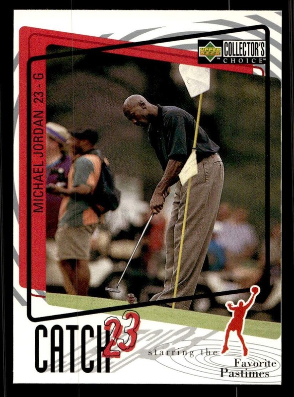 1997-98 Collector's Choice #188 Michael Jordan Chicago Bulls Catch 23 MINT