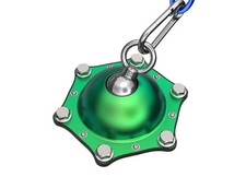 Dog Tie Out Stake, 360 Swivel Dog Run, Heavy Dog Stake for Yard, Rust Proof Gree