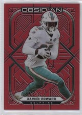 2021 Panini Obsidian Electric Etch Red Flood 17/26 Xavien Howard #62 0dp1