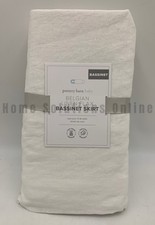 Pottery Barn Kids Belgian Linen Flax Bassinet Skirt White J3029