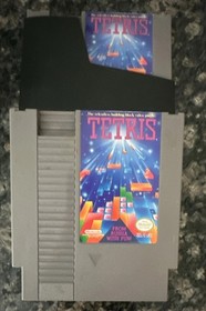 Nintendo Tetris Puzzle NES Juego Cartuchos Lote de 2 NTSC-U/C 1988 con Manual y SLV