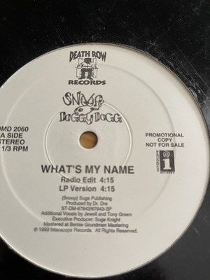 Snoop - Whats My Name PRO G+ Scratches - $4.99 Warehouse BINS - READ DESCRIPTION