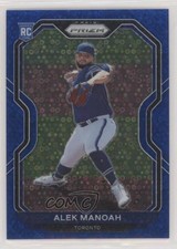 2021 Panini Prizm Blue Donut Circle Prizm 165/199 Alek Manoah #94 0c3