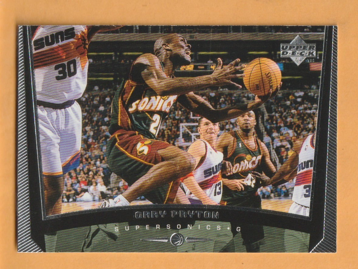 Gary Payton Seattle Supersonics 1998-99 Upper Deck #264 HOF Oregon State Beavers