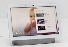 Google Nest Hub Max Smart Speaker - Chalk (GA00426-US) * * NEW IN BOX * *