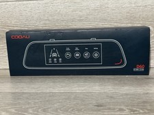 COOAU D60 Dash Cam 7  IPS Touch Screen Rearview Mirror Reversing Assistance NEW