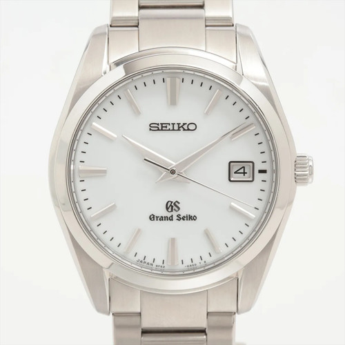Grand Seiko Heritage Collection 9F62-0AB0 SS SS QZ white dial 3 Extra Links