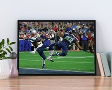 Malcolm Butler Goal Line Interception Football Poster