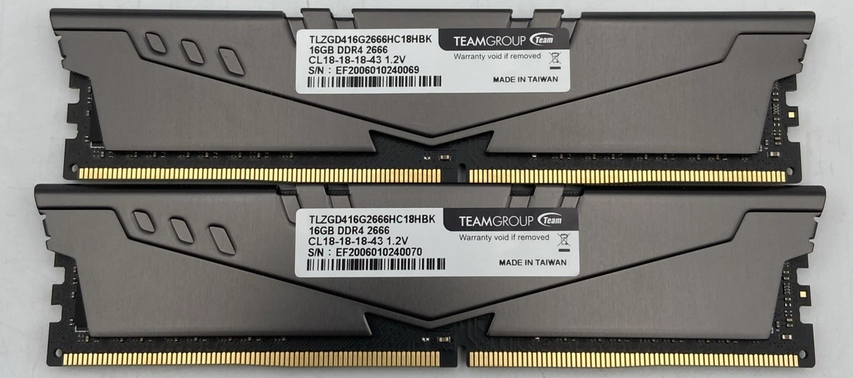 Team Group PC4-21300 (DDR4-2666) Bus Speed DDR4 SDRAM Memory (RAM