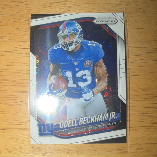 Panini Prizm Odell Beckham Jr. #13 Disco Prizm New York Giants NFL Card