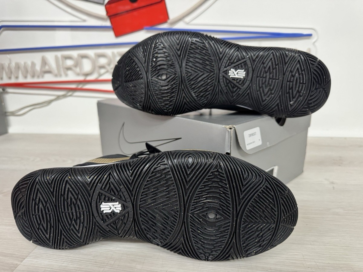 Nike Kyrie 5 Black Metallic Gold AO2918-007 irving 