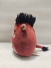 Disney Lion King Pumbaa Squishmallows 8" Magenta Plush Kellytoy Sparkly VGUC — photo 4