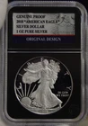 2018 W US Proof Silver Eagle $1 Nice Coin PCS Black Slab