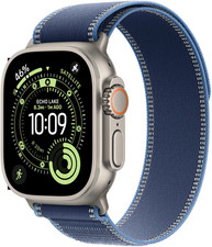 Apple Watch Ultra 3 GPS Cellular 49mm Natural Titanium Blue Trail Loop MEWU4LW/A