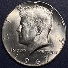 1967 Kennedy Silver Half Dollar 50c *Uncirculated*