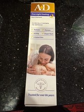 A D Overnight Healing Diaper Rash Ointment - Soothes, Protects Relieves Dia...