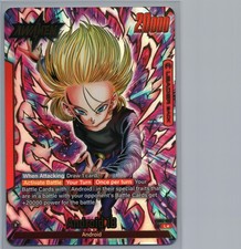 Android 18 (Alternate Art) | FB06-001 Leader | Rivals Clash | Near Mint