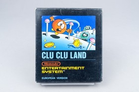 Nintendo NES *Clu Clu Land* OVP CIB PAL B CL-EEC/FRG Bienengr&auml;ber +