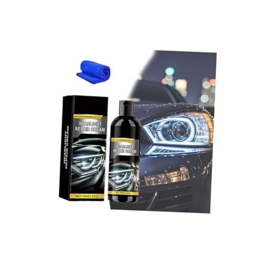 Headlight Restoration and Protection Renovation Treatment, Headlight 1Pcs
