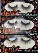 IONI LASH LOT  DIA DE LOS MUERTOS  CONEJO (3) PACK  WISPY DRAMATIC DOLL