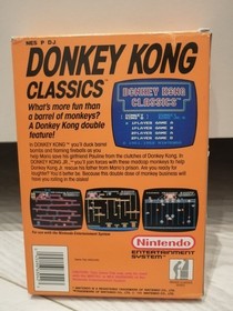Donkey Kong Classics Nintendo Nes Game UK Version Boxed With Manual Complete CIB