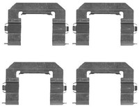 Hella 8DZ 355 203-391 ZubehöRsatz, Scheibenbremsbelag Vorne FüR Chevrolet Opel