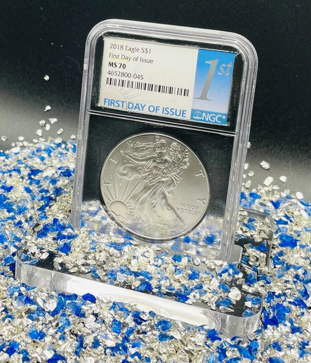 American Eagle MS 70 Graded 2018 Silver Bullion Coins for sale | eBay