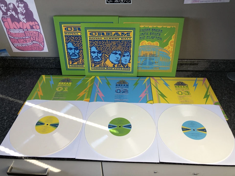 LIMITED EDITION TRIPLE CREAM VINYL CREAM BOX SET ROYAL ALBERT HALL LONDON MAY - Image 2 of 4
