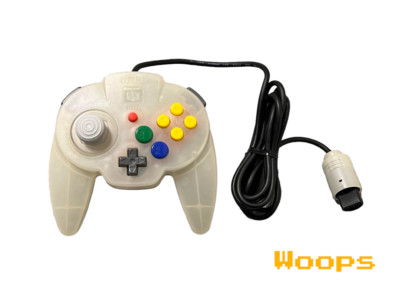 Nintendo 64 N64 Hori Pad Mini Controller Schneeweiß getestet funktioniert