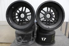Rare 1999 Oz Racing Rims Forged 17 Spa 16x16x15 Black Set Of 4