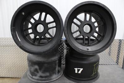 Rare 1999 OZ Racing Rims Forged #17 SPA 16x16x15 Black Set Of 4