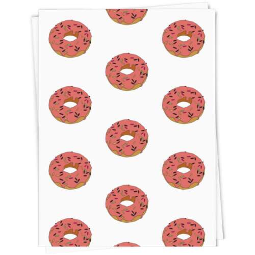 'Roze Donut' Cadeauverpakking / inpakpapier / Cadeaulabels (GI026245) - Afbeelding 1 van 8