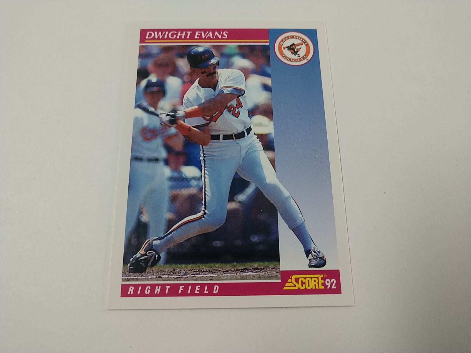 1992 Score - #150 Dwight Evans Baltimore Orioles 