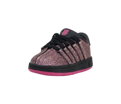 black and pink k swiss shoes