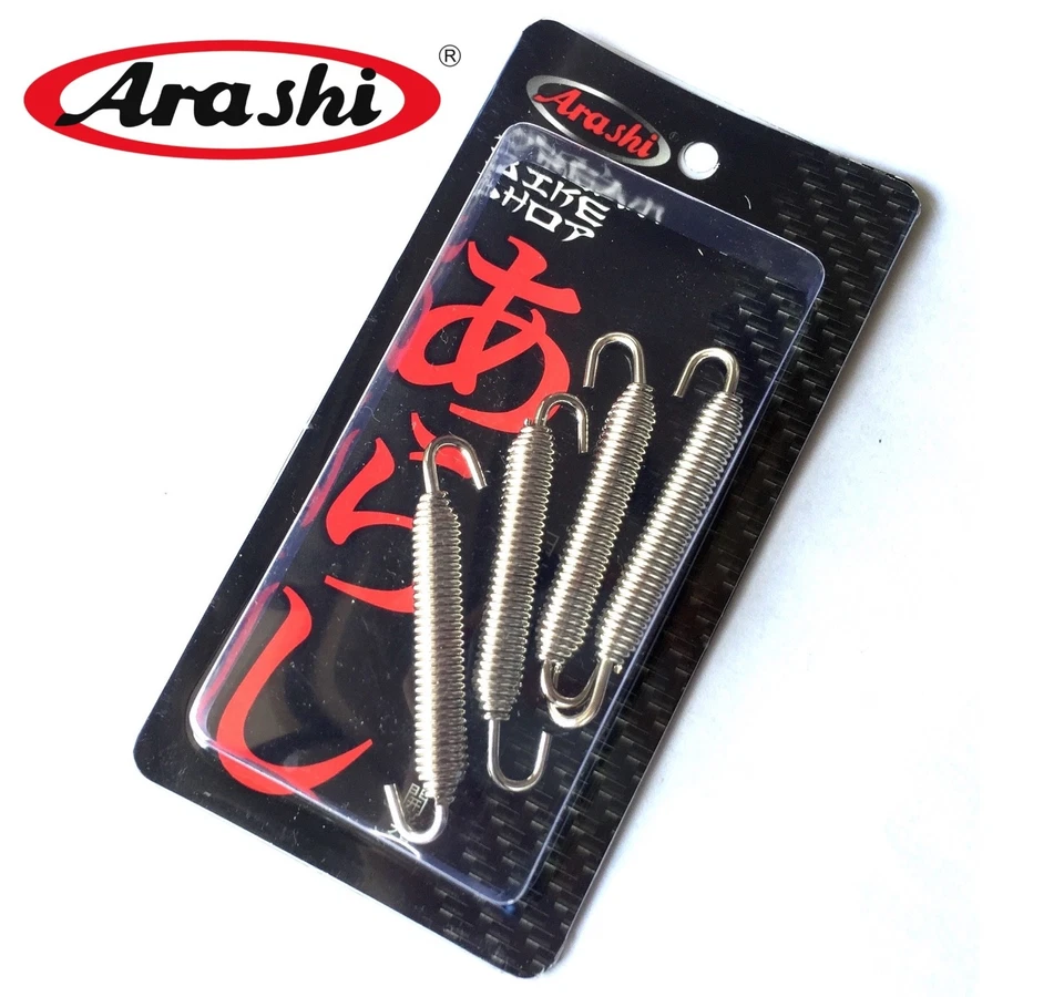 Motorcycle Muffler Pipe Exhaust Spring Kit 350 Banshee 1987-2006 UTV ATV Springs - Image 2 of 4