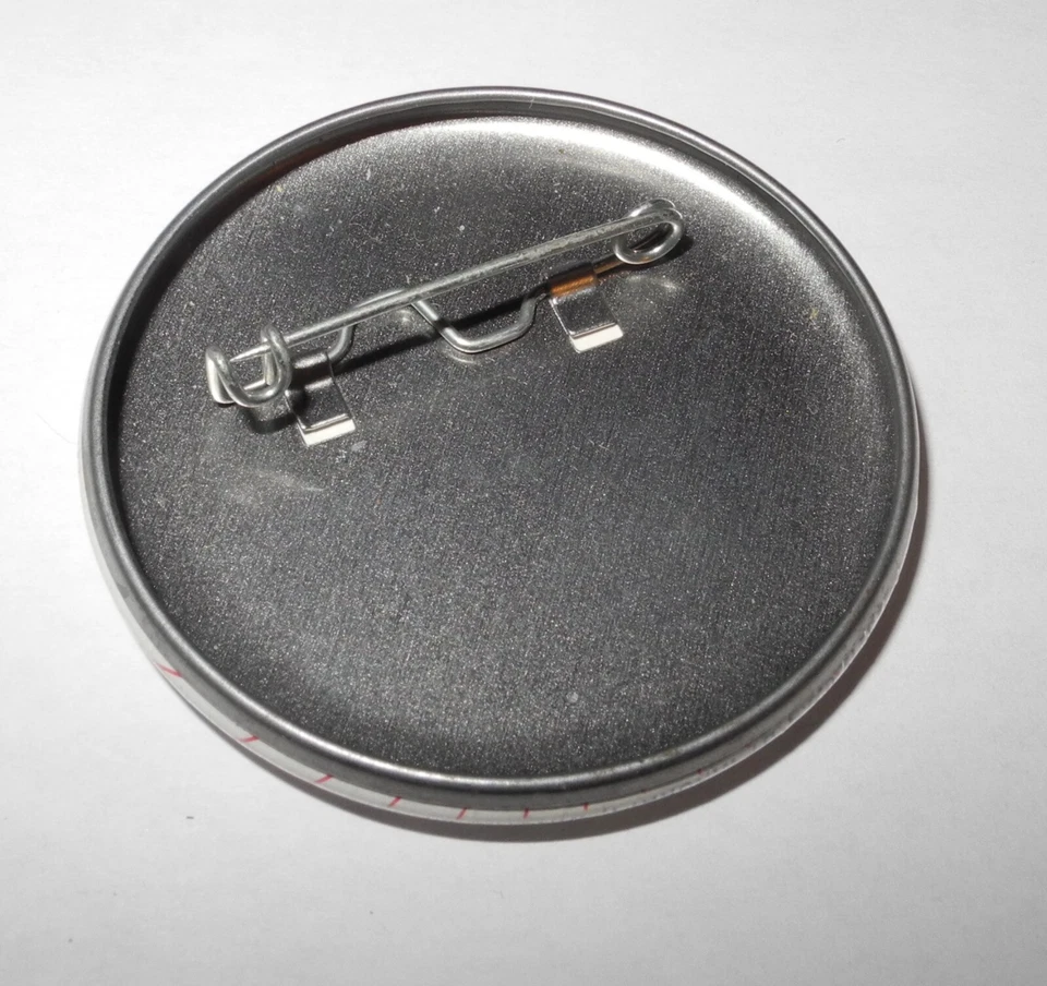 1980's Welcome to the Baseball Television Media Show Stadium Souvenir Pin Button - Image 2 of 2