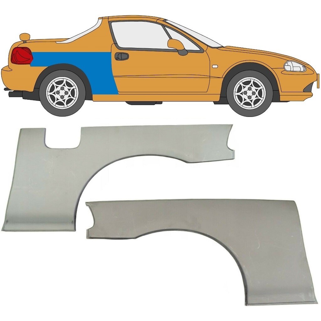 HONDA CIVIC CRX DEL SOL 1992-1998 REAR WHEEL ARCH REPAIR PANEL