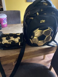 Smiggle Football Bag With Lunch Bag | eBay