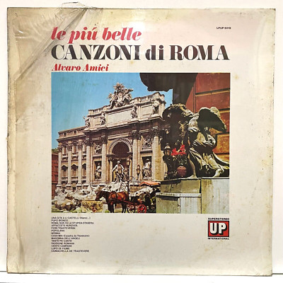 Alvaro Amici - Le Più Belle Canzoni di Roma; Vinyl LP Album [unbespielt]