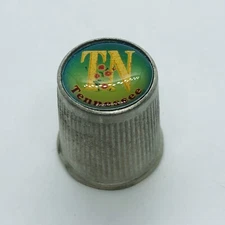 Tennessee Souvenir State Metal Thimble 