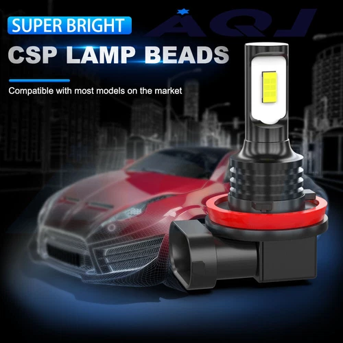 For Infiniti QX60 2014 2015-2017 4X HID LED Headlight Bulbs Hi/Lo+Fog Light Kit - Picture 9 of 17
