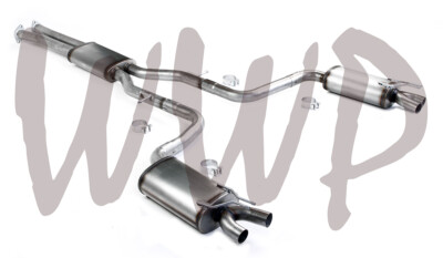2.5'' Stainless Dual CatBack Exhaust System 15-16 Hyundai Genesis 5.0L V8 Sedan