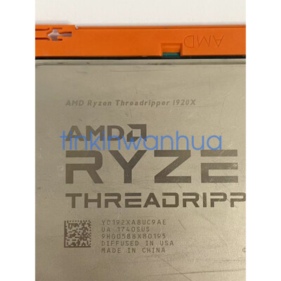 AMD Ryzen Threadripper 1920X 3.5 GHz 12-Core Socket TR4 CPU