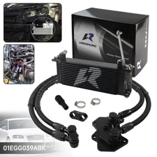 14 Row Oil Cooler Kit For VW Golf R GTI MK5 MK6 03-08 & AUDI A3/S3 06-08 EA113
