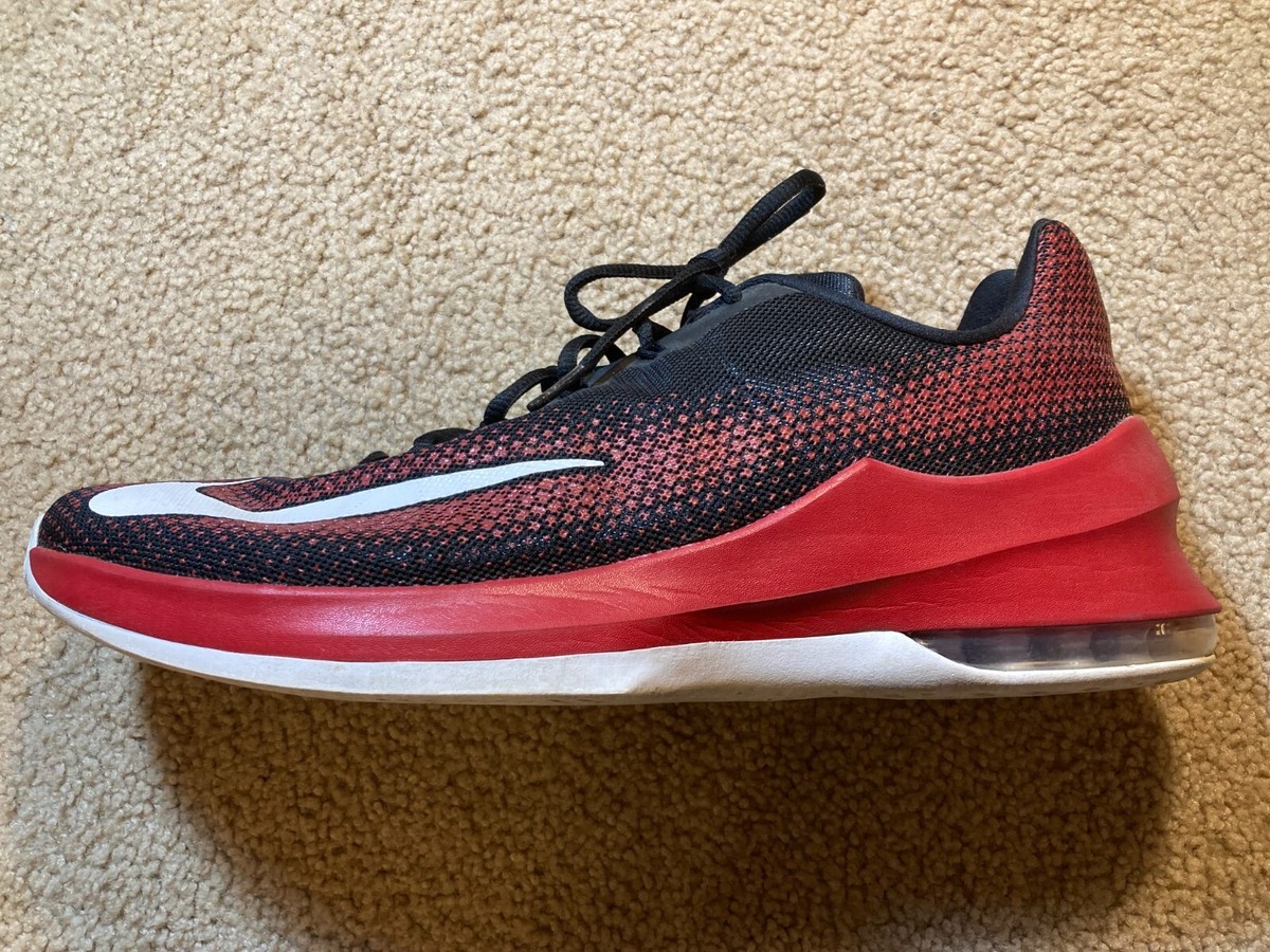 Nike Mens Air Max Infuriate 852457-006 Red Basketball Shoes  display picture 2