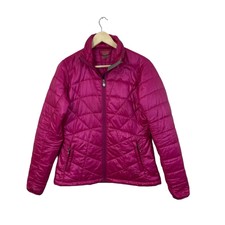 Isis For Women Medium Puffer Jacket Pink Primaloft Lightweight Zip Womens Read