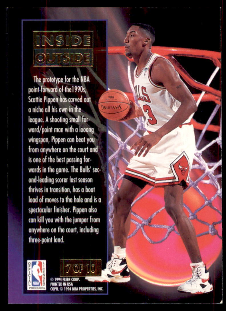 シカゴブルズ NBA ピッペン 1993 Ultra #7 Scottie Pippen - Bulls | eBay