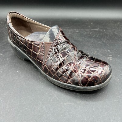 Clarks Bendables Women's N Pull-On Wedge Shoes Brown Zip