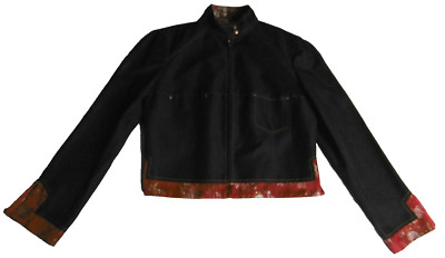 SET LANGER ROCK + BLAZER DUNKELBLAU ALAIN MANOUKIAN GR. 42 SEHR GUTER ZUSTAND